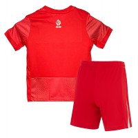 Maglie da calcio Polonia Seconda Maglia Bambino Europei 2024 Manica Corta (+ Pantaloni corti)